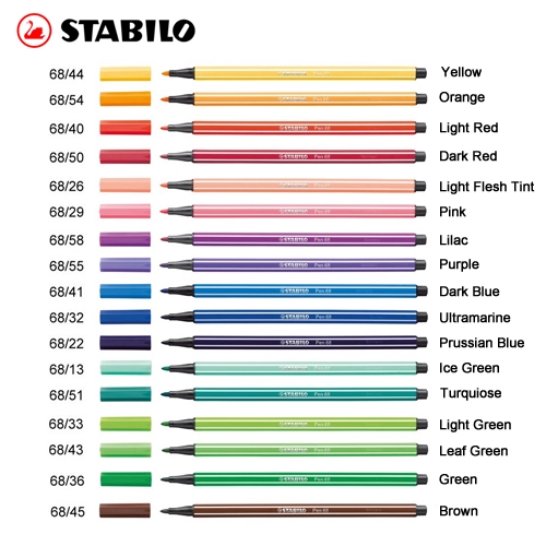 STABILO PEN 68 LIGHT FLESH - 4006381333177