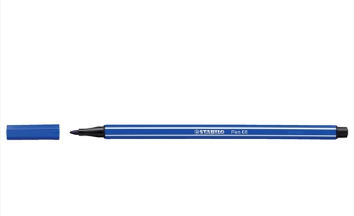Permanent marker STABILO Write-4-all Fine - blue