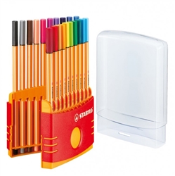 MARKER SET STABILO POINT 88 COLOR PARADE 20 COLORS SW8820-031