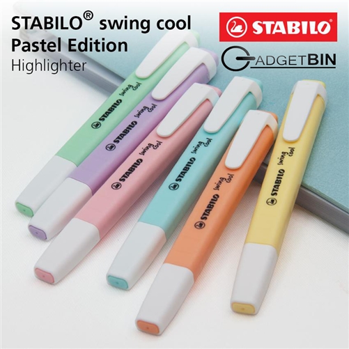 Stabilo Swing Cool Pastel Highlighter Per Piece