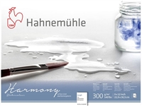 HAHNEMUEHLE HARMONY WATERCOLOR BLOCK 9 x12 inches ROUGH 140 LB-300gr HA10628087-disc
