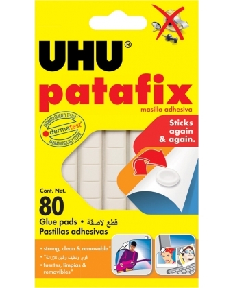 Häftmassa UHU Patafix 80st/ask