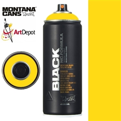 SPRAY MONTANA BLACK SERIES 400ml KICKING YELLOW MXB-1025