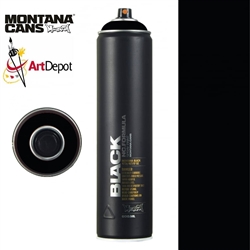 SPRAY MONTANA BLACK SERIES 600ml BLACK MXB600-9001