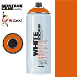 SPRAY MONTANA WHITE SERIES 400ml CAMPARI ORANGE GLOSS MXW-2070