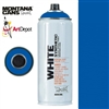 SPRAY MONTANA WHITE SERIES 400ml BAVARIA BLUE GLOSS MXW-5060