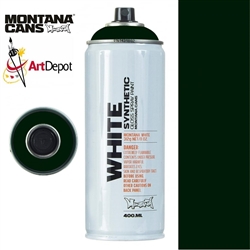 SPRAY MONTANA WHITE SERIES 400ml GREENBLACK GLOSS MXW-6080