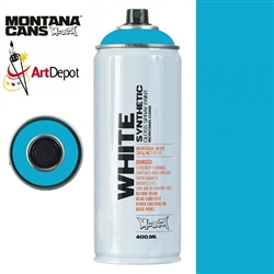 SPRAY MONTANA WHITE SERIES 400ml LIGHT BLUE GLOSS MXW-5030