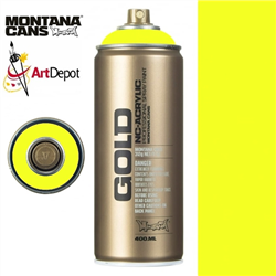 SPRAY MONTANA GOLD SERIES 400ml NEON FLASH YELLOW MXG-F1000