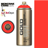 SPRAY MONTANA GOLD SERIES 400ml NEON FIRE RED MXG-F3000