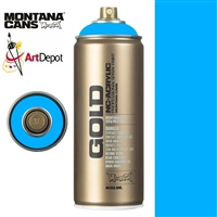 SPRAY MONTANA GOLD SERIES 400ml NEON FLAME BLUE MXG-F5000