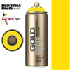 SPRAY MONTANA  GOLD SERIES 400ml SHOCK YELLOW LIGHT MXG-S1000