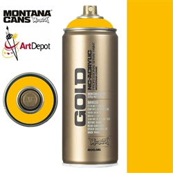 SPRAY MONTANA  GOLD SERIES 400ml SHOCK YELLOW MXG-S1010