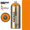 SPRAY MONTANA  GOLD SERIES 400ml SHOCK ORANGE LIGHT MXG-S2000