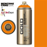 SPRAY MONTANA  GOLD SERIES 400ml SHOCK ORANGE LIGHT MXG-S2000