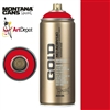 SPRAY MONTANA  GOLD SERIES 400ml SHOCK RED MXG-S3000