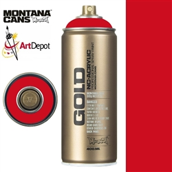 SPRAY MONTANA  GOLD SERIES 400ml SHOCK RED MXG-S3000