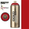 SPRAY MONTANA  GOLD SERIES 400ml SHOCK KENT BLOOD RED MXG-S3020