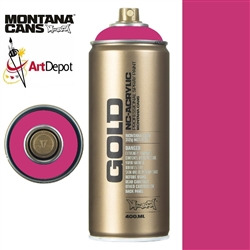 SPRAY MONTANA  GOLD SERIES 400ml SHOCK PINK MXG-S4010