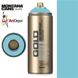 SPRAY MONTANA  GOLD SERIES 400ml SHOCK BLUE LIGHT MXG-S5000