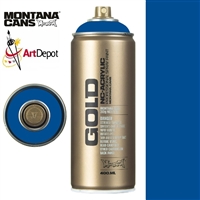 SPRAY MONTANA  GOLD SERIES 400ml SHOCK BLUE MXG-S5010