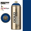 SPRAY MONTANA  GOLD SERIES 400ml SHOCK BLUE DARK MXG-S5020