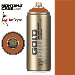 SPRAY MONTANA  GOLD SERIES 400ml SHOCK BROWN LIGHT MXG-S8000