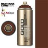 SPRAY MONTANA  GOLD SERIES 400ml SHOCK BROWN MXG-S8010