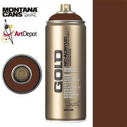 SPRAY MONTANA  GOLD SERIES 400ml SHOCK BROWN MXG-S8010