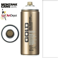 SPRAY MONTANA  GOLD SERIES 400ml SHOCK WHITE PURE MXG-S9120