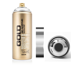 SPRAY MONTANA GOLD SERIES 400ml SILVERCHROME MXG-M1000