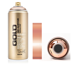 SPRAY MONTANA GOLD SERIES 400ml COPPERCHROME MXG-M2000