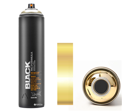 SPRAY MONTANA BLACK SERIES 600ml GOLD CHROME MXB600-GOLD