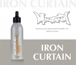 ACRYLIC MONTANA REFILL 25ML IRON CURTAIN MXA323744