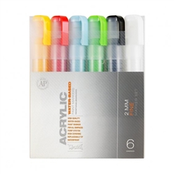 PAINT MARKER MONTANA FINE ACRYLIC SET 6 MXA330445