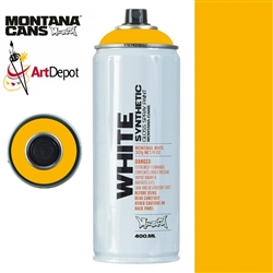 SPRAY MONTANA WHITE SERIES 400ml SUNFLOWER GLOSS MXW-1310