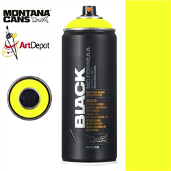 SPRAY MONTANA BLACK SERIES 400ml NEON INFRA YELLOW MXB-IN1000