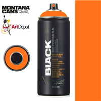 SPRAY MONTANA BLACK SERIES 400ml NEON INFRA ORANGE MXB-IN2000