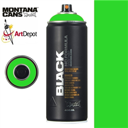 SPRAY MONTANA BLACK SERIES 400ml NEON INFRA GREEN MXB-IN6000