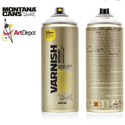 MONTANA SPRAY VARNISH ACRYLIC GLOSS UV-RESISTANT 400ml  MXT-T1000