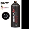 SPRAY MONTANA BLACK SERIES 400ml BLACKOUT TARBLACK MXB-BLKOUT