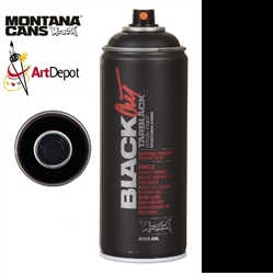 SPRAY MONTANA BLACK SERIES 400ml BLACKOUT TARBLACK MXB-BLKOUT