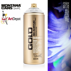 SPRAY MONTANA GOLD SERIES 400ml DISCO WHITE MXG-F9100