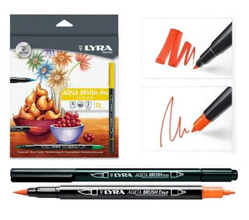 Lyra Aqua Brush Duo Pen Set of 12