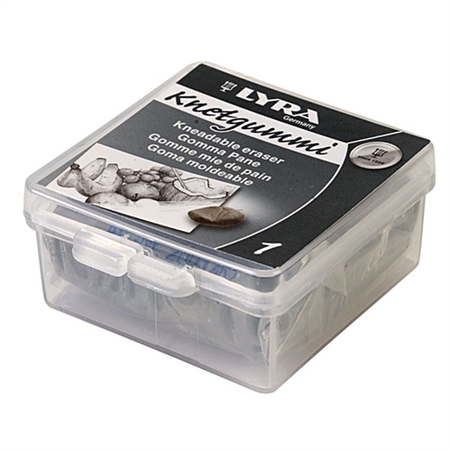Factis : Kneadable Eraser : Putty Rubber : 37x29x10mm : Grey