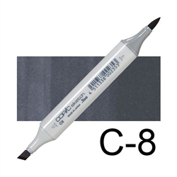 MARKER COPIC SKETCH C8 COOL GREY 8 CMC8-S