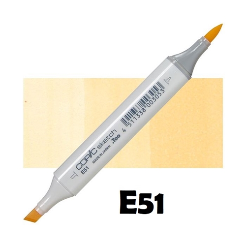 MARKER COPIC SKETCH E51 MILKY WHITE CME51-S