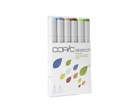 COPIC SKETCH MARKER SET - 6PC EARTH ESSENTIALS CMSEARTH