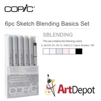 COPIC SKETCH MARKER SET - 6PC BLENDING BASICS CMSBLENDING