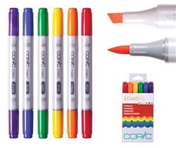 COPIC Marker Ciao 22075550 5+1 Set Brights - Ecomedia AG